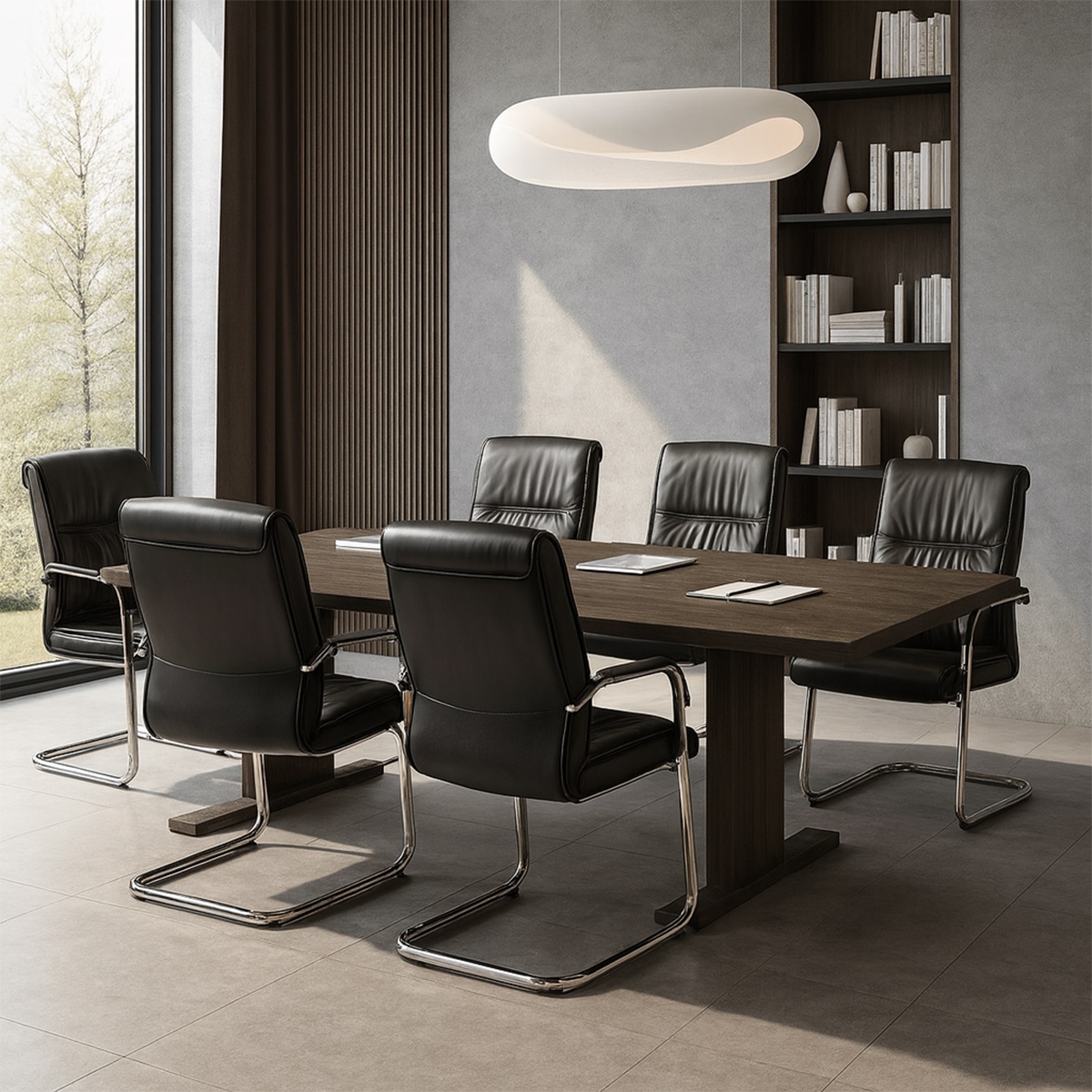 Ghế văn phòng chân quỳ nệm da giá rẻ