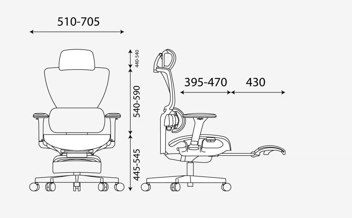 Ghế văn phòng công thái học