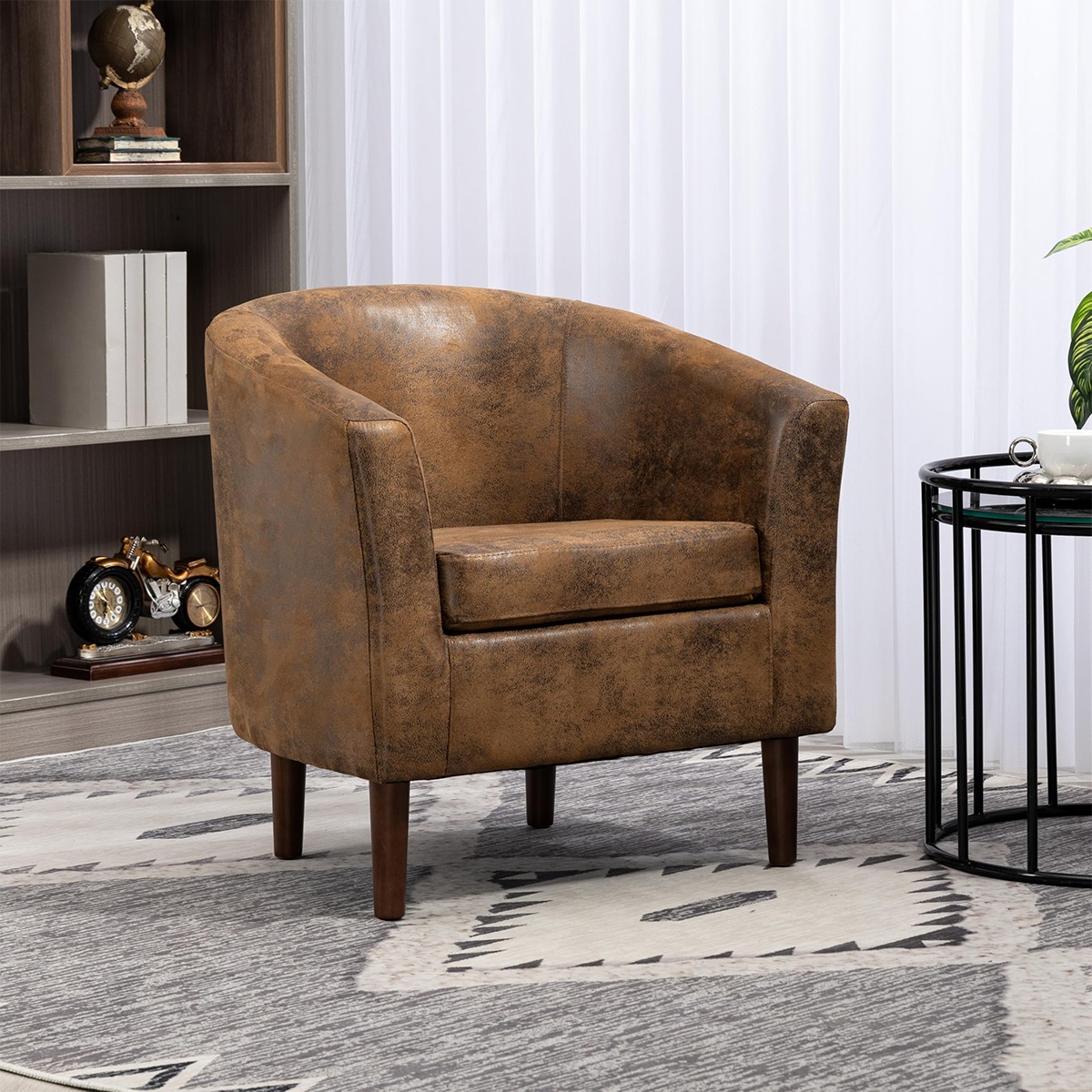 Sofa da lộn đơn ( armchair )