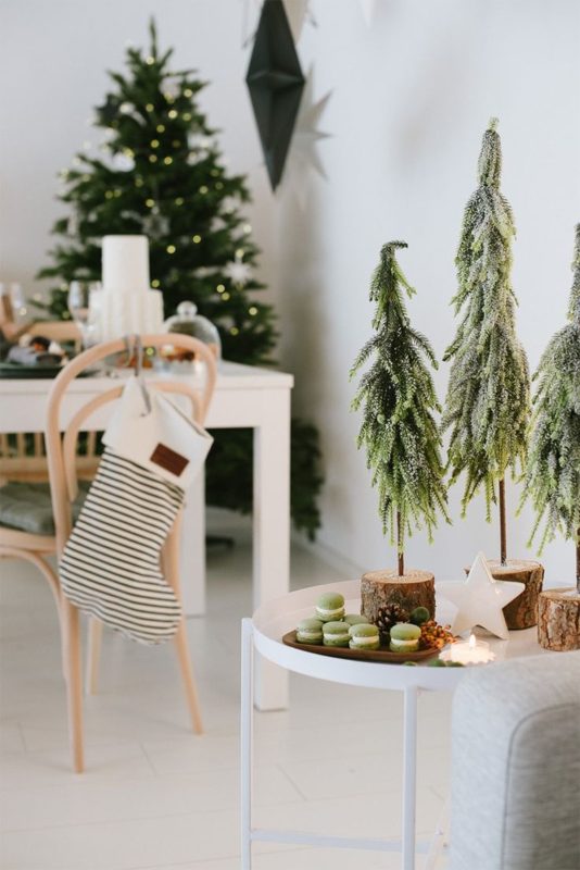 Trang trí noel góc nhỏ trong nhà