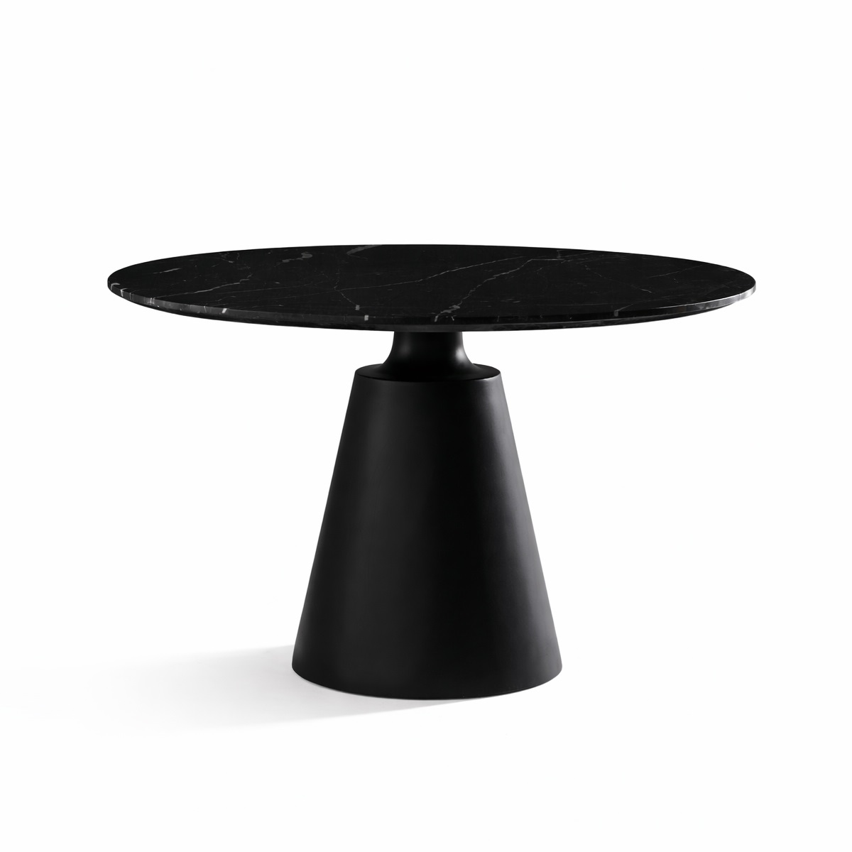 Bàn ăn mặt đá tròn cao cấp