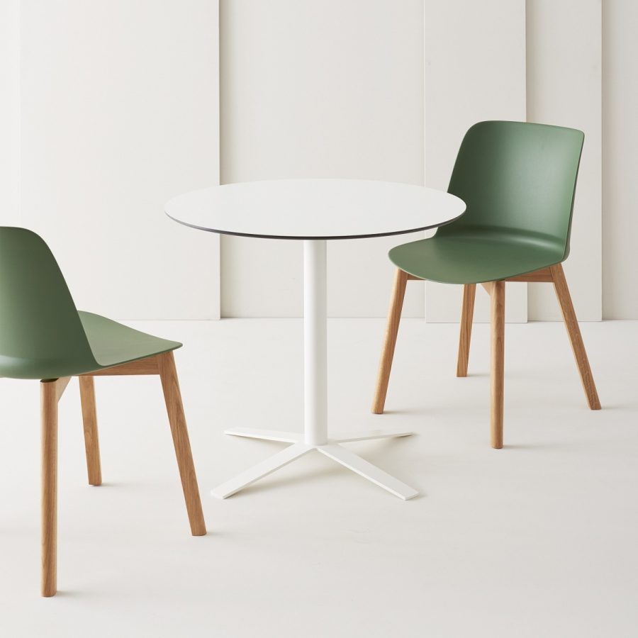 Bàn cafe tròn hiện đại