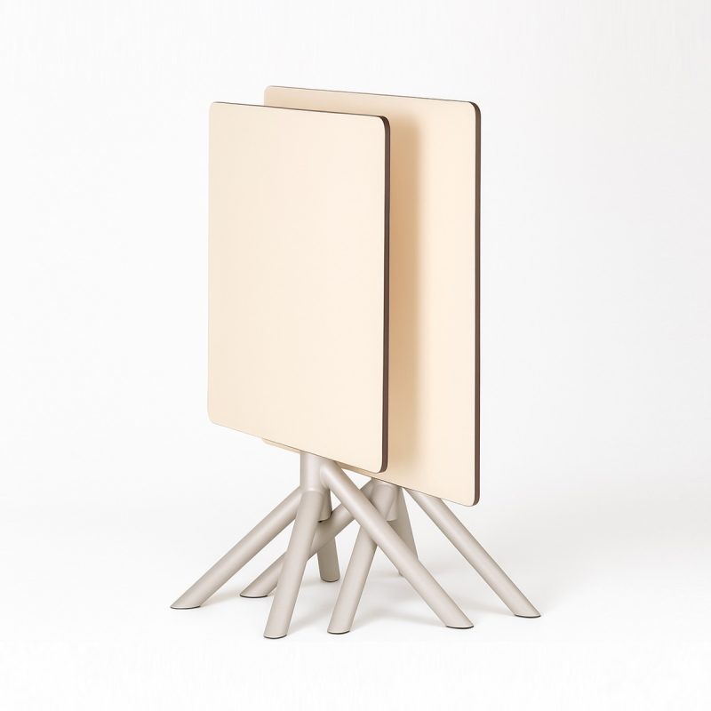 Bàn Cafe Vuông Gấp Gọn