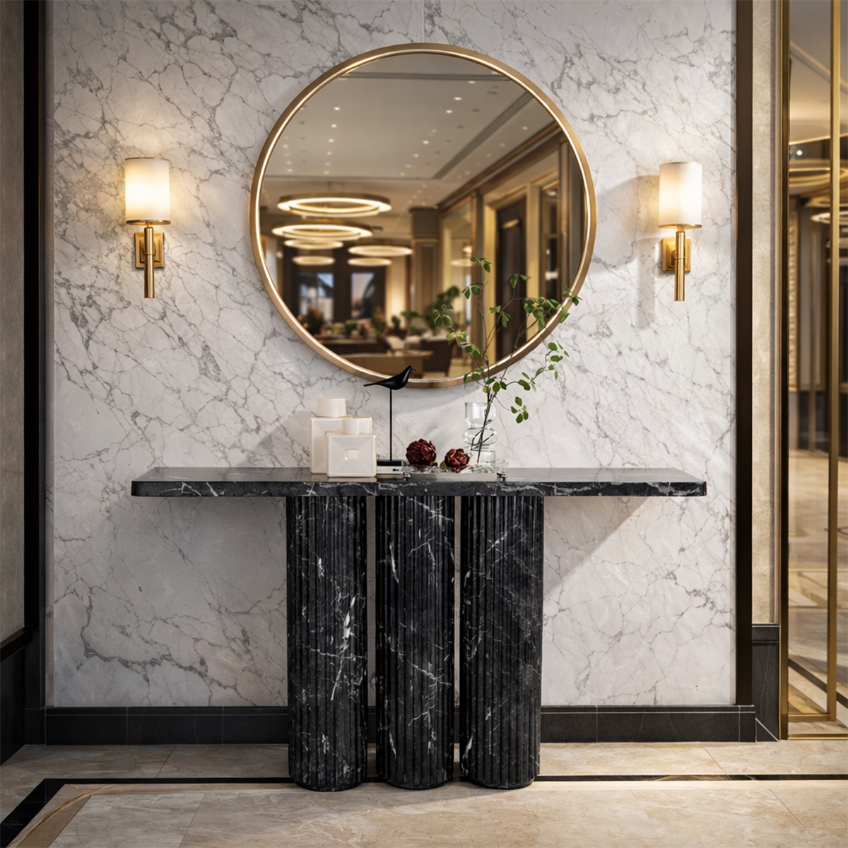 Bàn Console Đá Sang Trọng