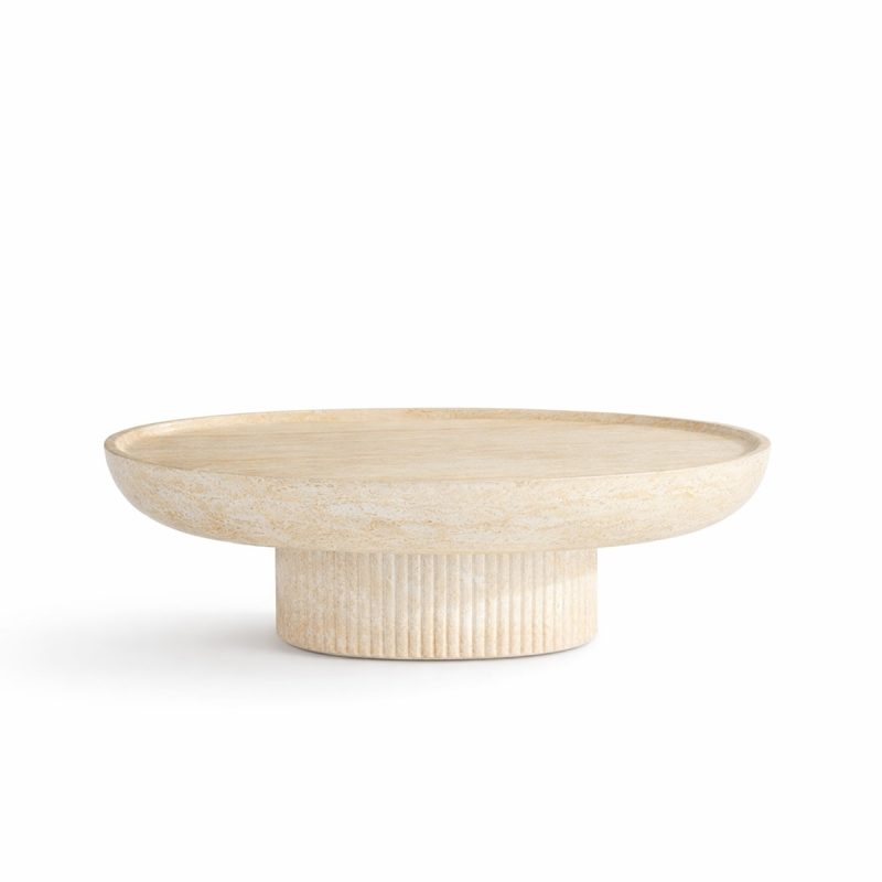 Bàn trà sofa travertine