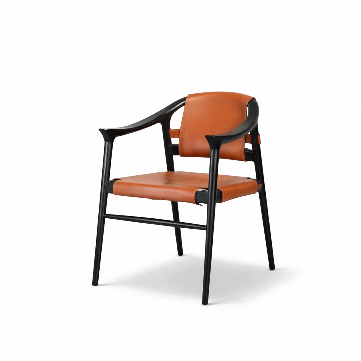 Ghế ăn gỗ da cao cấp