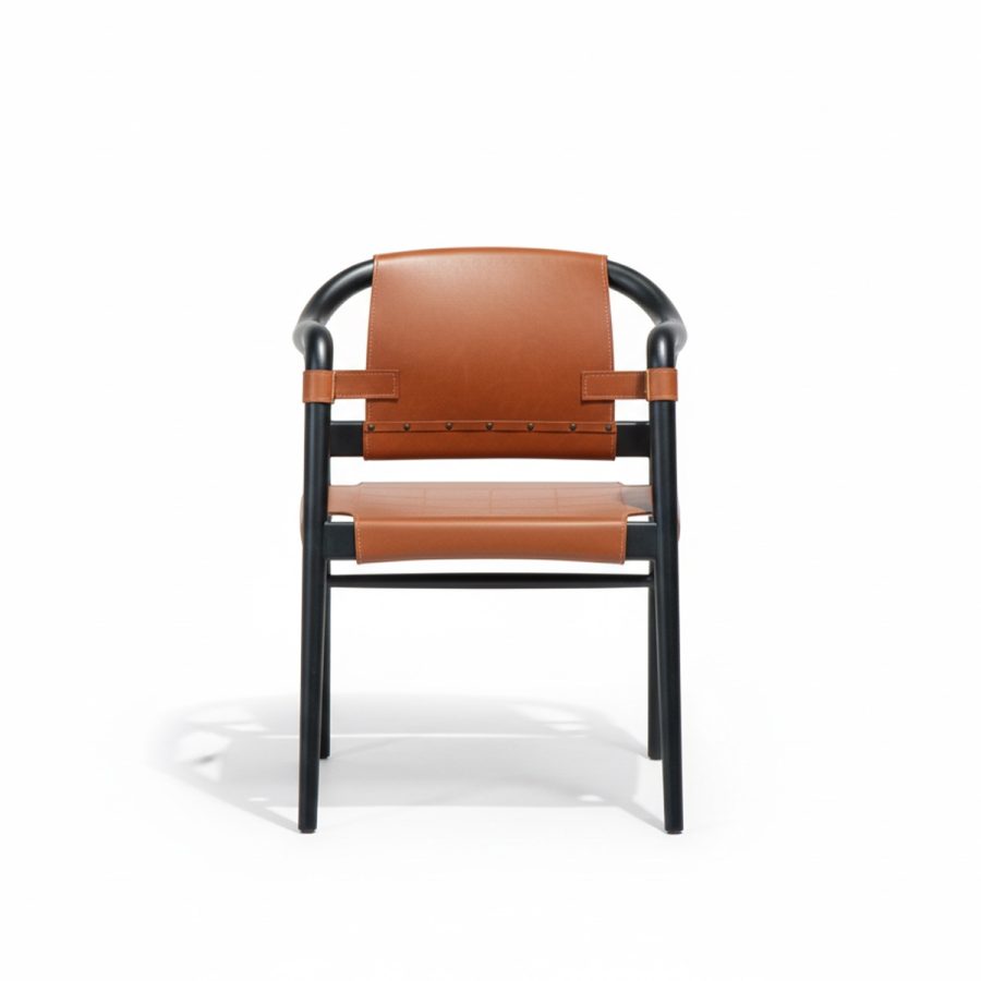 Ghế ăn gỗ da cao cấp