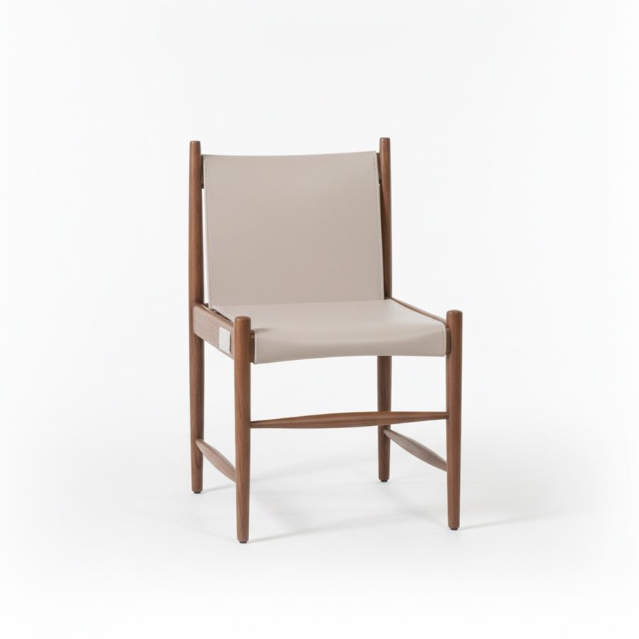 Ghế Ăn Gỗ Da Hiện Đại