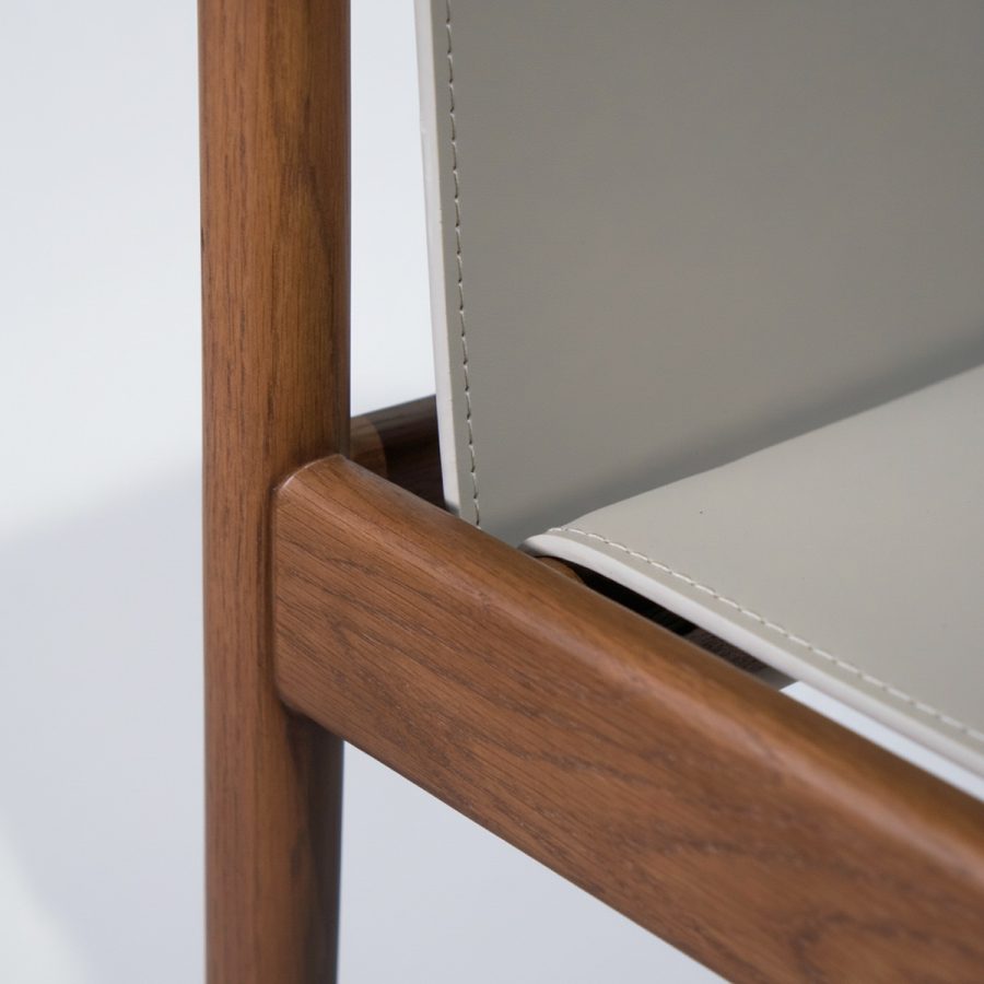 Ghế Ăn Gỗ Da Hiện Đại