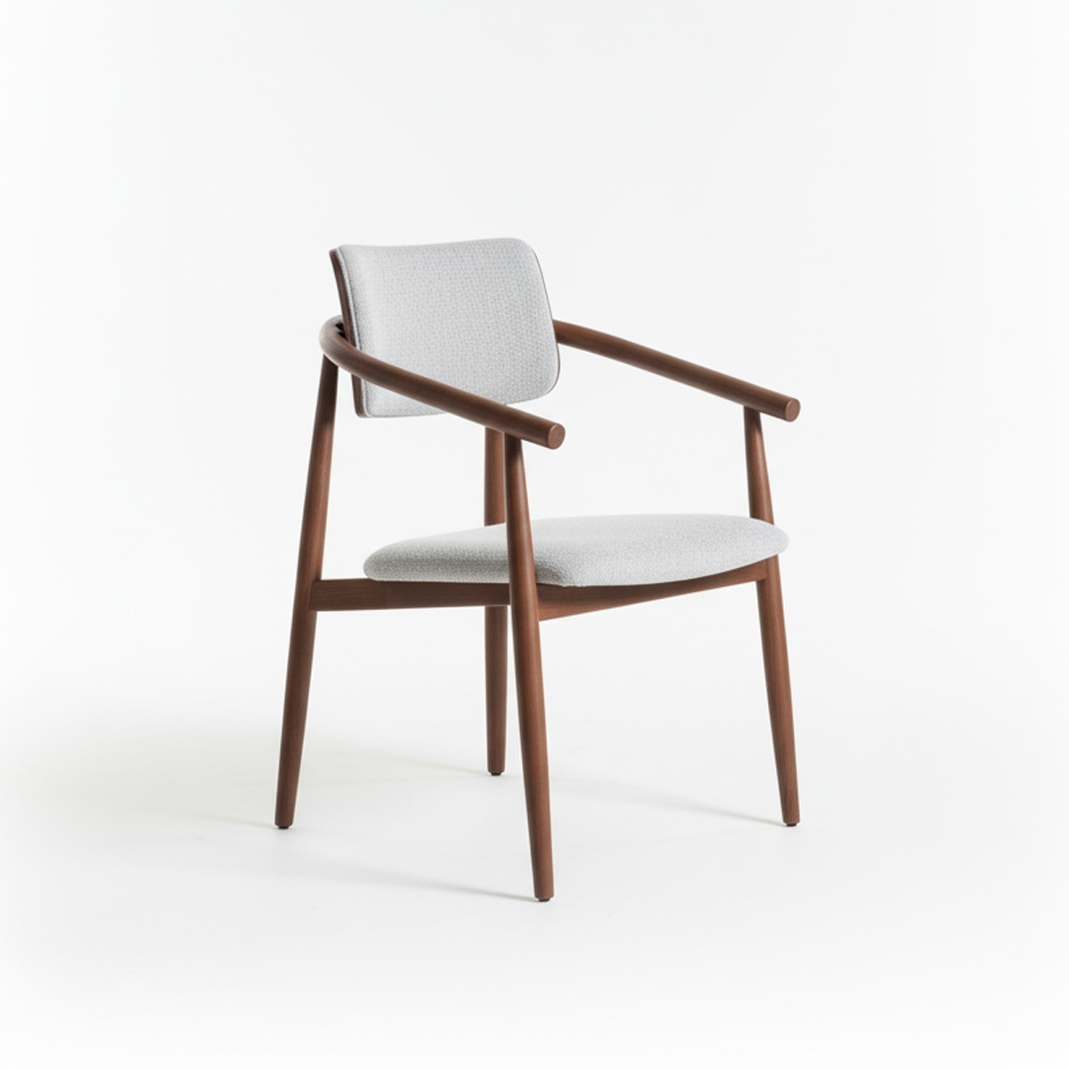 Ghế ăn gỗ nệm vải