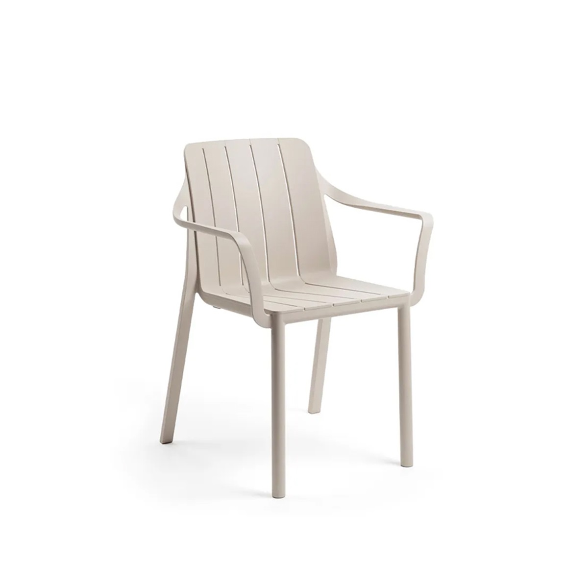 Ghế ăn nhựa đúc có tay vịn