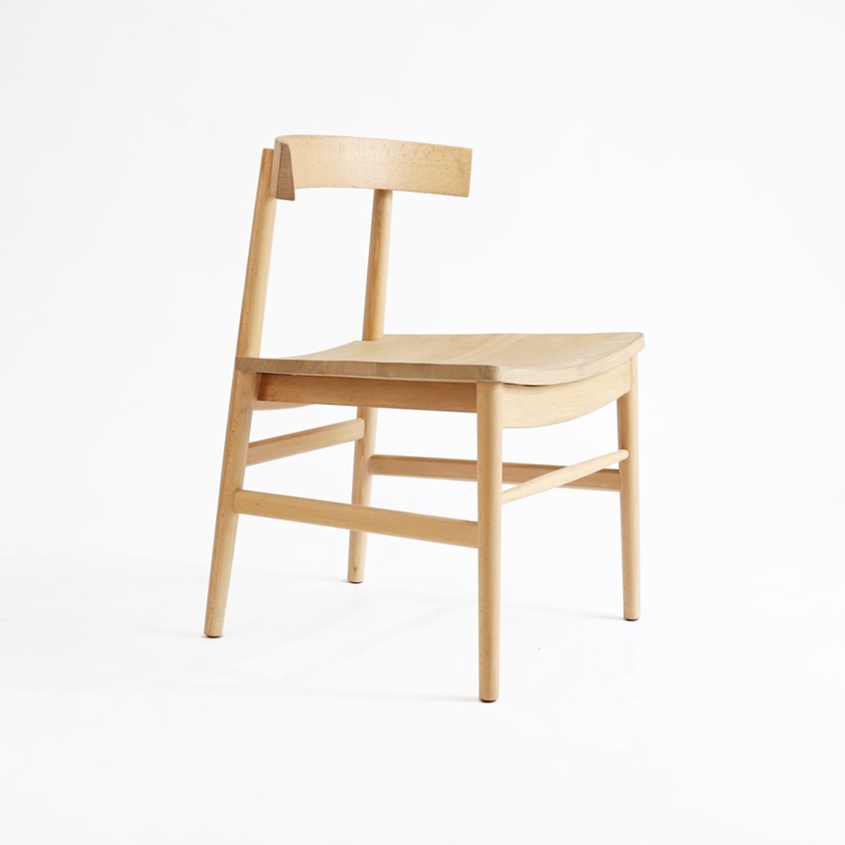 Ghế bàn ăn gỗ cao cấp lưng uốn cong