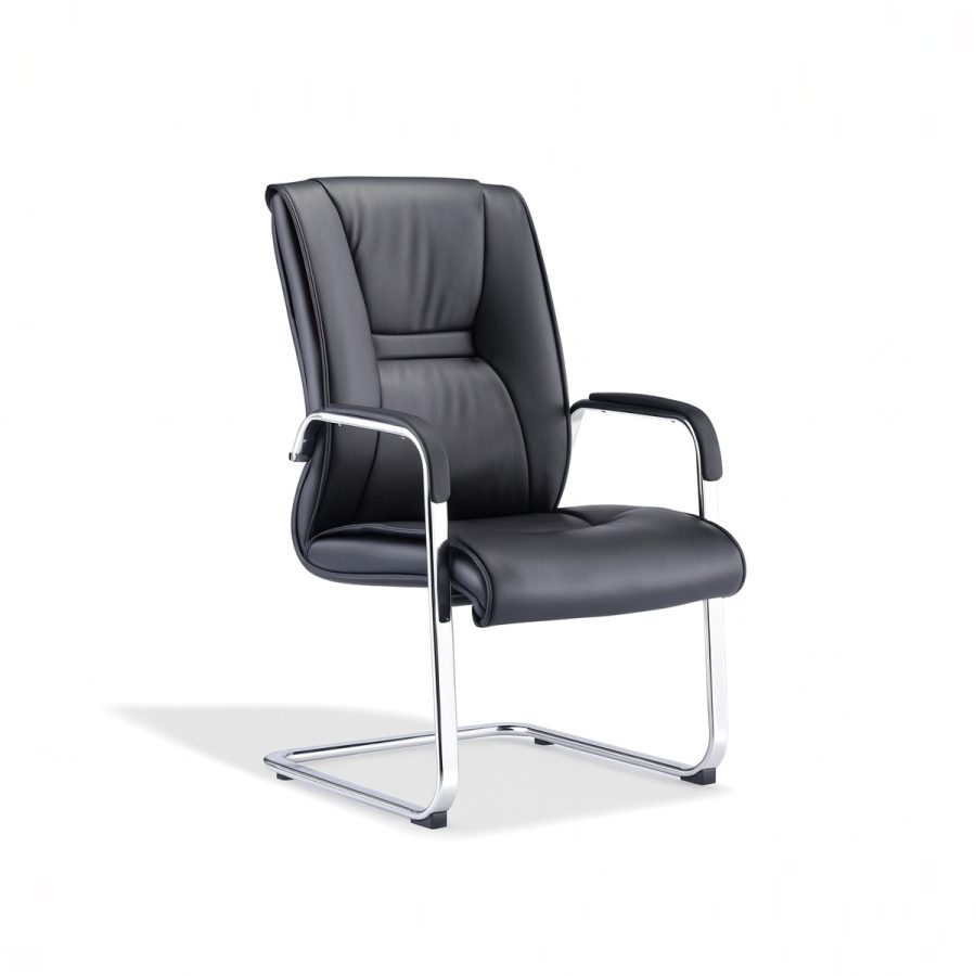 Ghế Văn Phòng Chân Quỳ Nệm Da