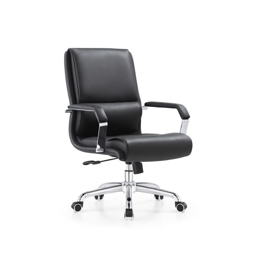 Ghế Văn Phòng Nệm Da Hiện Đại