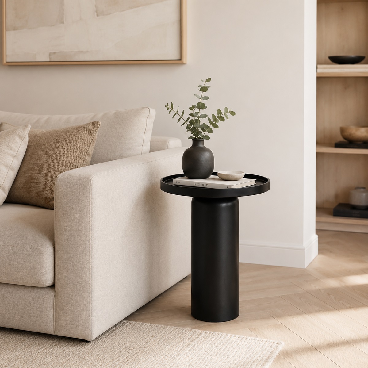 Bàn góc sofa nhỏ gọn