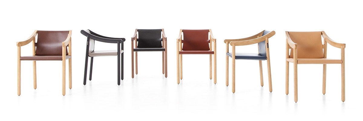 Ghế Ăn Gỗ Da Cao Cấp Cassina 905
