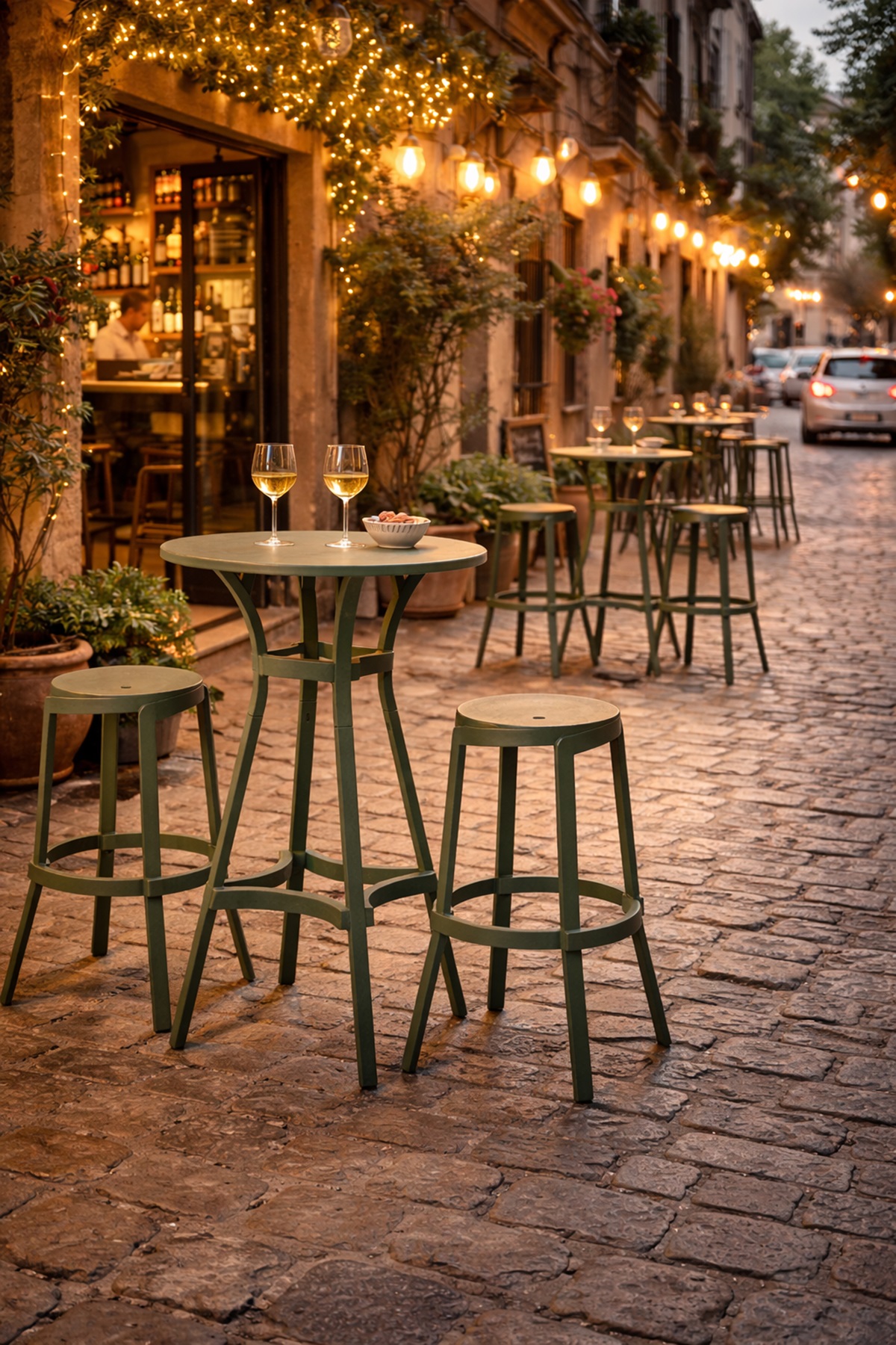 Bộ bàn ghế bar cafe