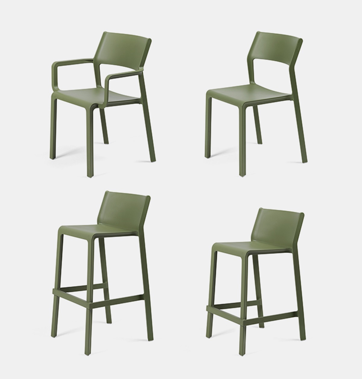 Ghế Quầy Bar Ngoài Trời Trill Bar Stool