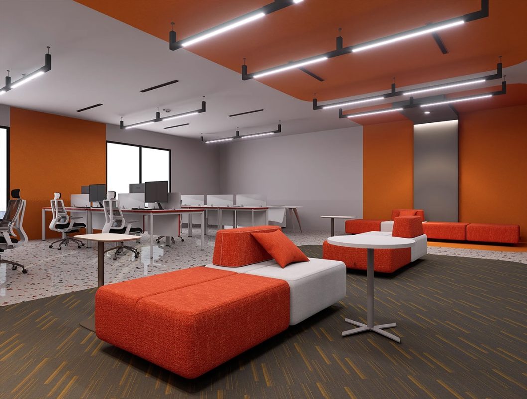 Sofa Module Tinh Gọn Cho Sảnh Chờ