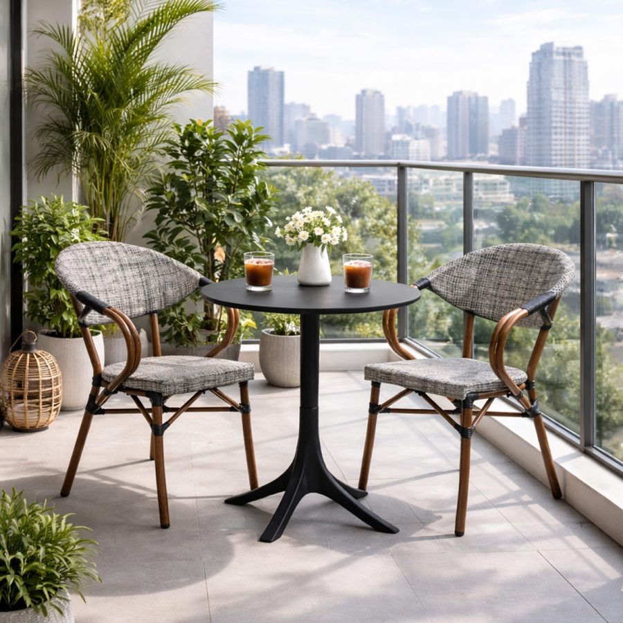 Bộ Bàn Ghế Ban Công Giả Mây