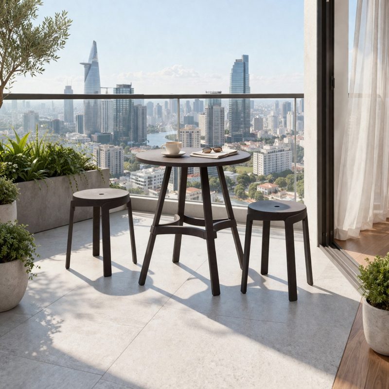 Cách Chọn Bộ Bàn Ghế Ban Công Cho Căn Hộ Nhỏ