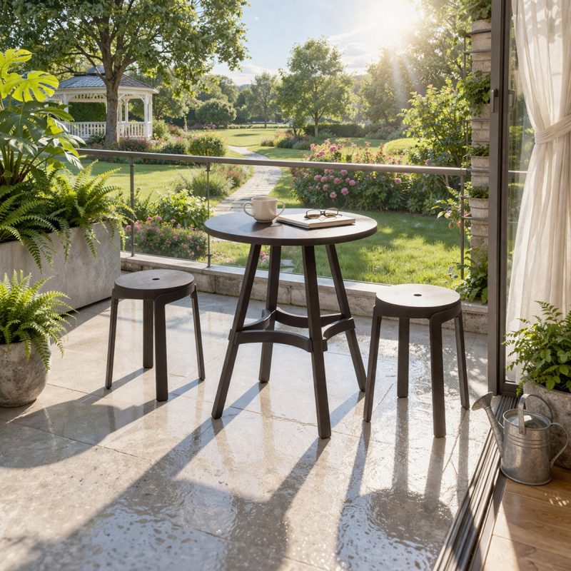 Bộ Bàn Ghế Ban Công Ngoài Trời ND-CB032