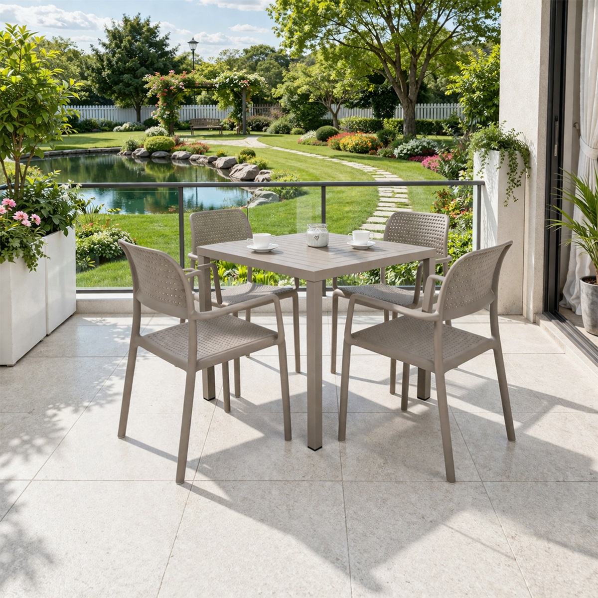 Bộ Bàn Ghế Ban Công Ngoài Trời ND-CB046