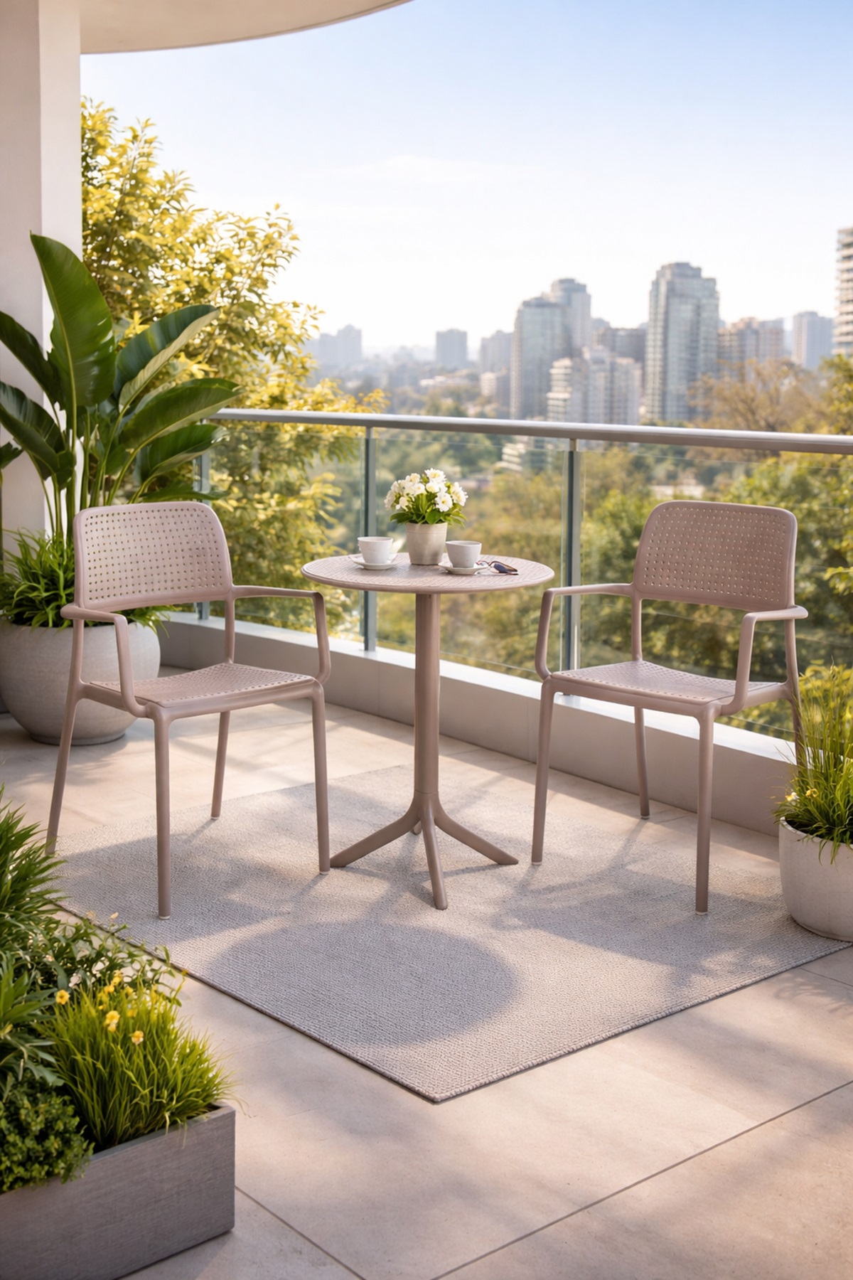 Bộ Bàn Ghế Ban Công Ngoài Trời ND-CB057