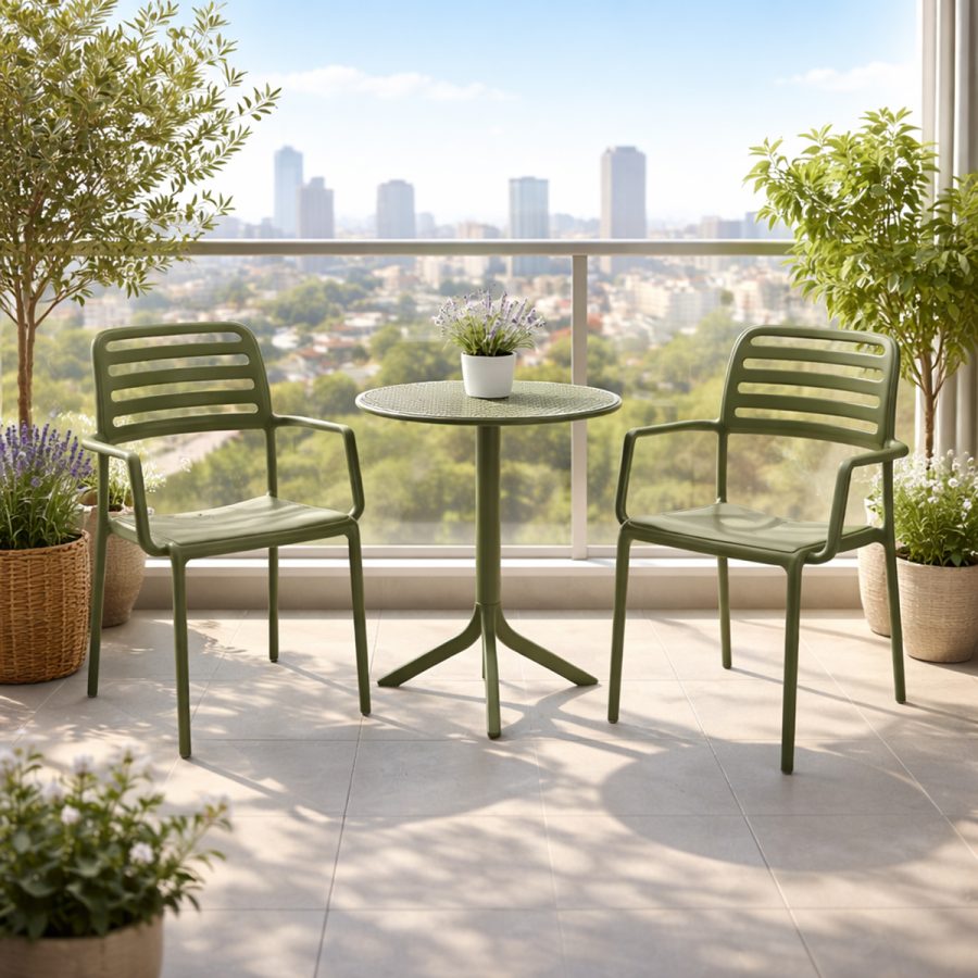 Bộ Bàn Ghế Ban Công Ngoài Trời ND-CB058