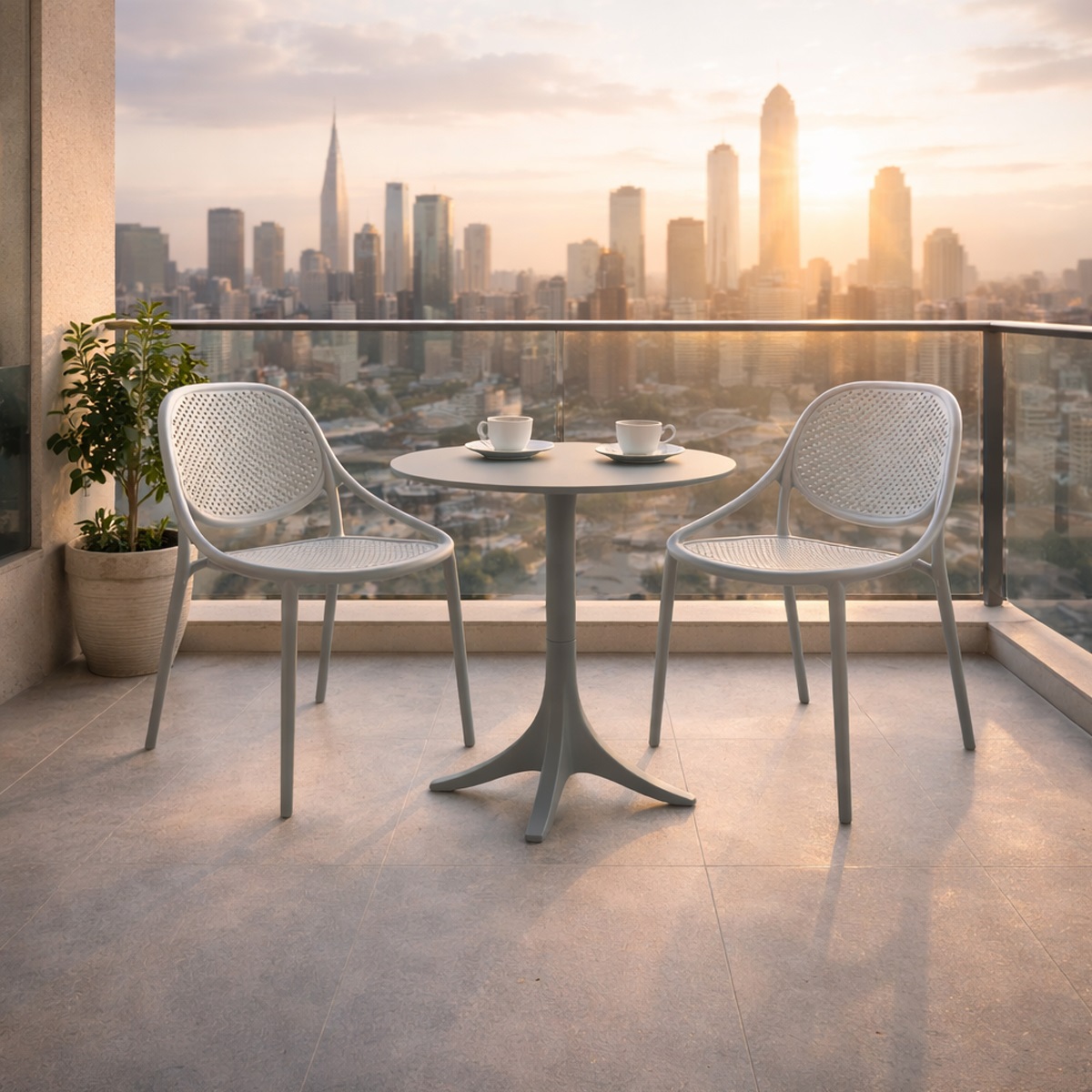 Bộ Bàn Ghế Ban Công Ngoài Trời ST-CB104