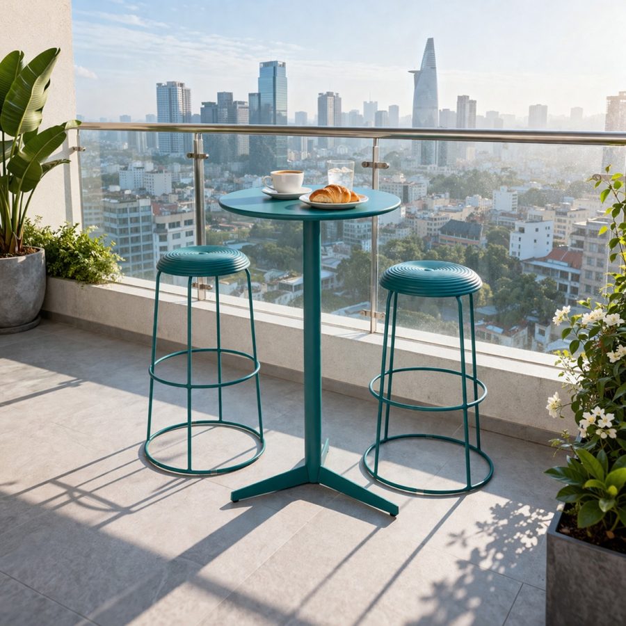 Bộ Bàn Ghế Bar Ban Công Ngoài Trời SG-CB064