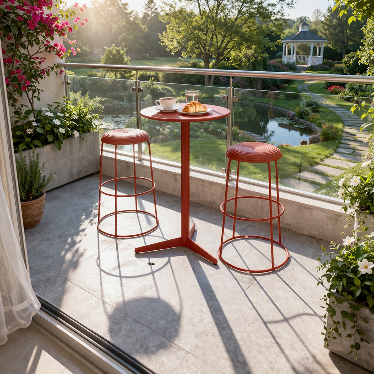 Bộ Bàn Ghế Bar Ban Công Ngoài Trời SG-CB064