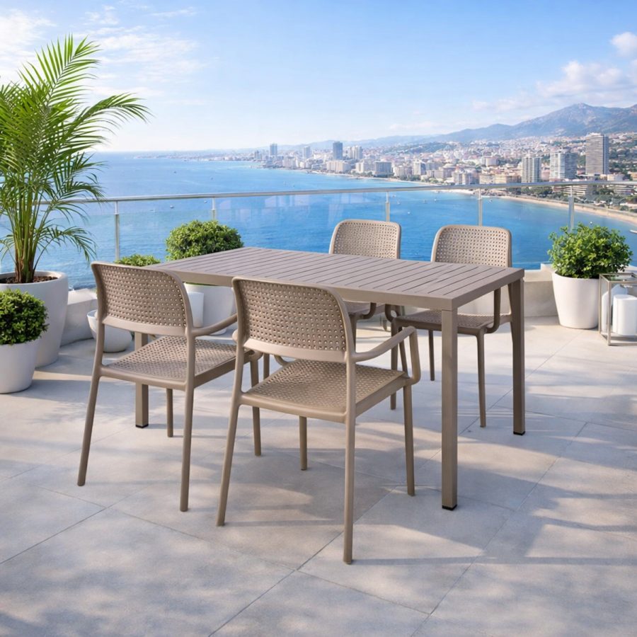 Bộ Bàn Ghế Sân Thượng Ngoài Trời ND-CB063