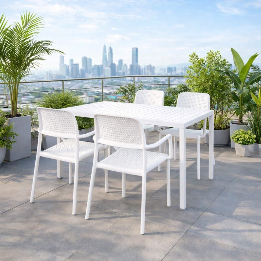 Bộ Bàn Ghế Sân Thượng Ngoài Trời ND-CB063