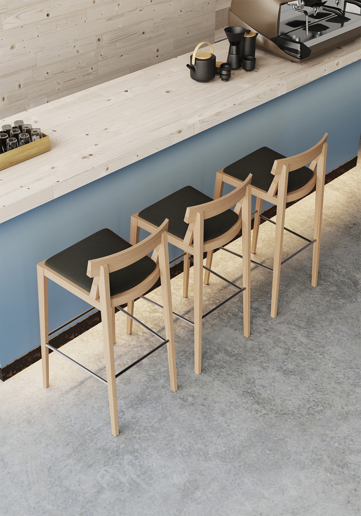 Ghế bar đảo bếp Win Chair