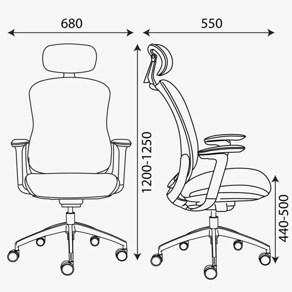 Ghế Xoay Văn Phòng Cao Cấp