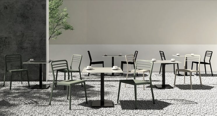 Bàn ghế cafe Win Chair