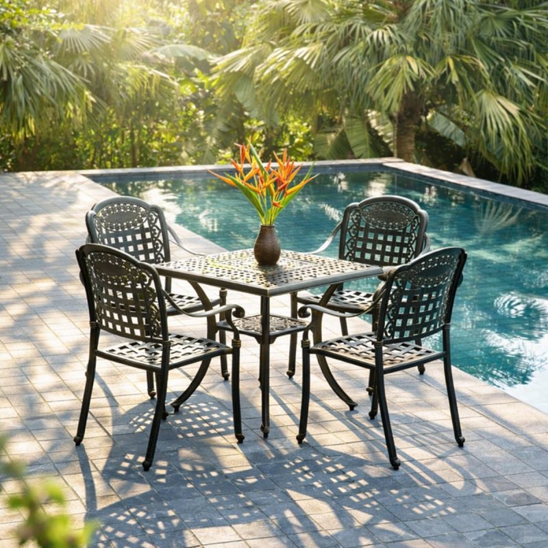 Bàn ghế nhôm Win Chair