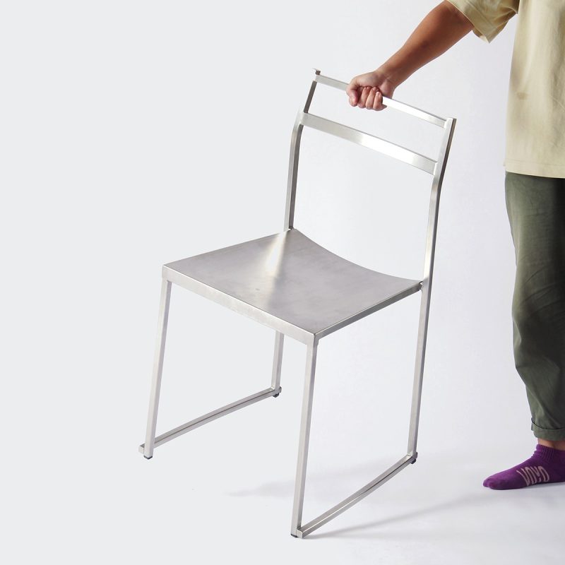 Bàn ghế sân vườn bằng inox