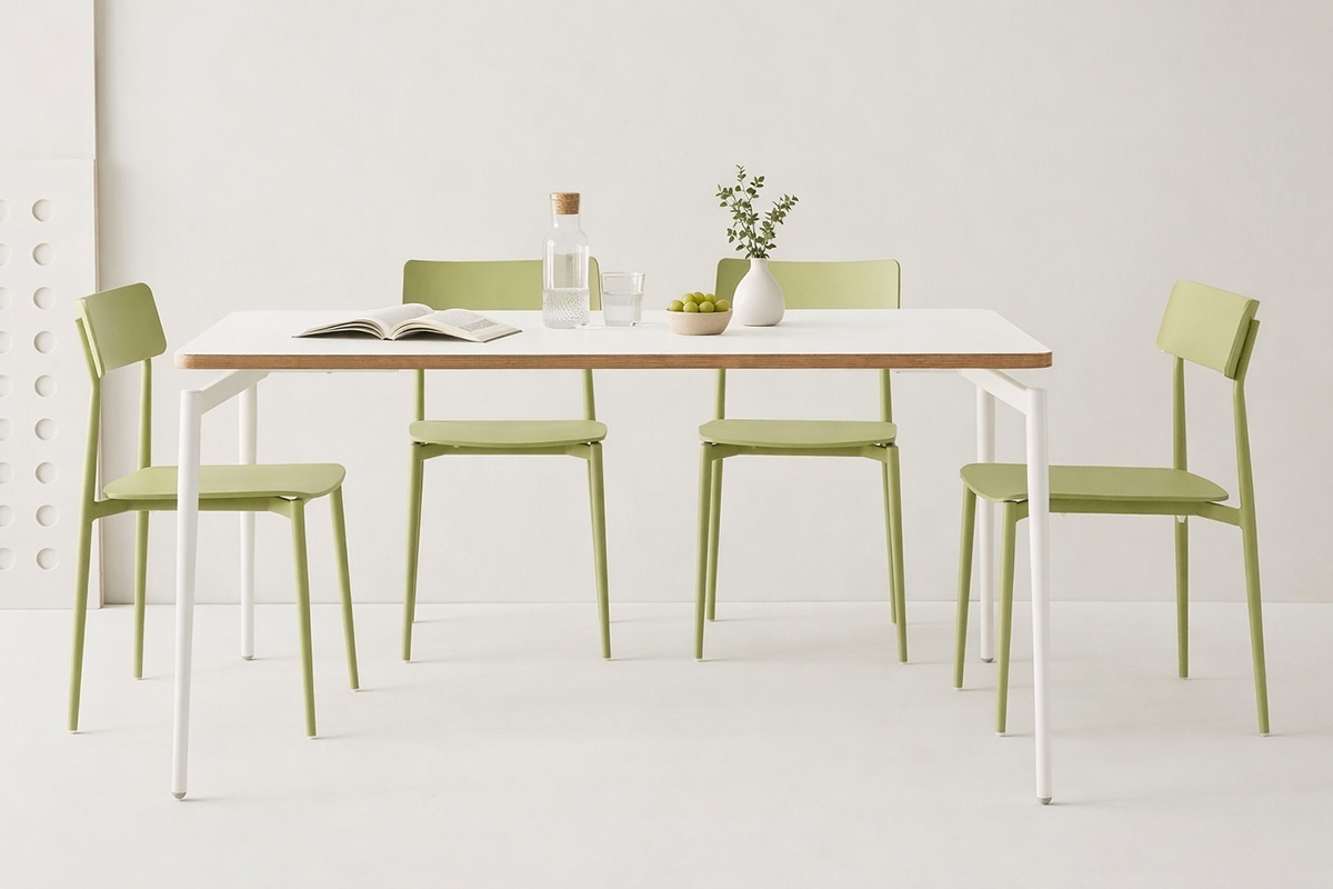 Bộ bàn ghế ăn nhỏ gọn cho căn hộ mini