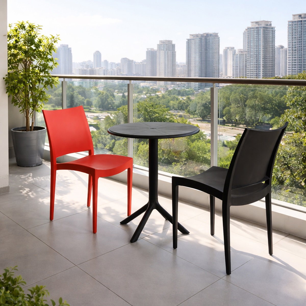 Bộ Bàn Ghế Ban Công Ngoài Trời ST-CB112