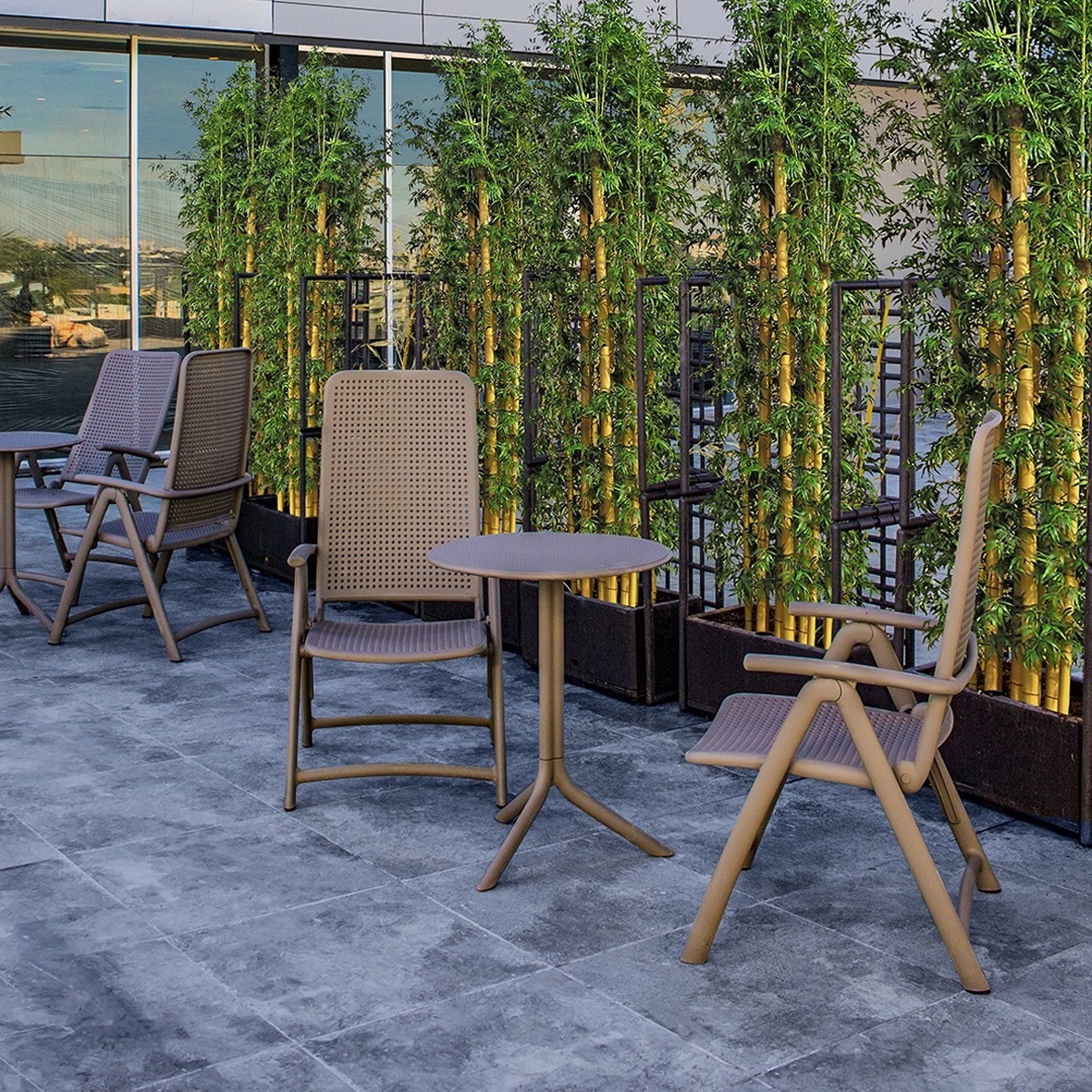 Bộ Bàn Ghế Ngoài Trời Gấp Gọn