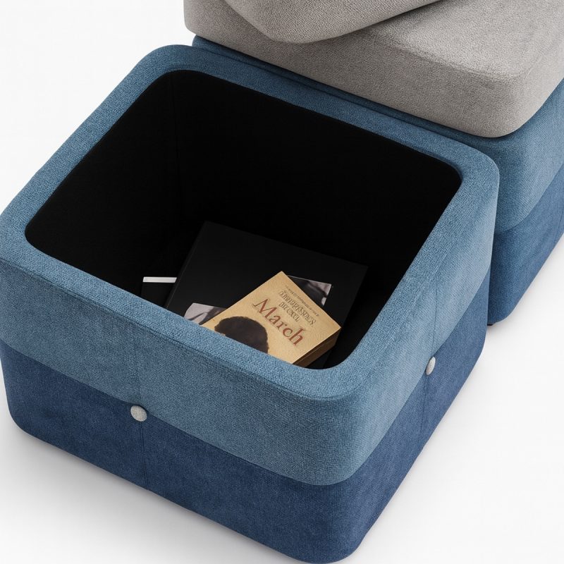 Ghế Đôn Bàn Trang Điểm Có Ngăn Chứa Đồ