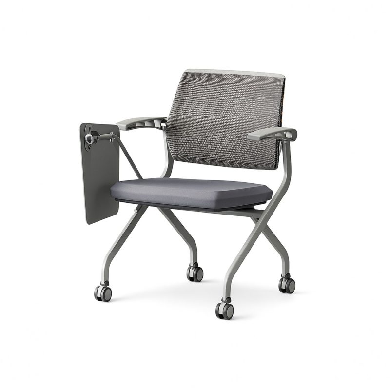 Ghế training gấp gọn có bàn viết