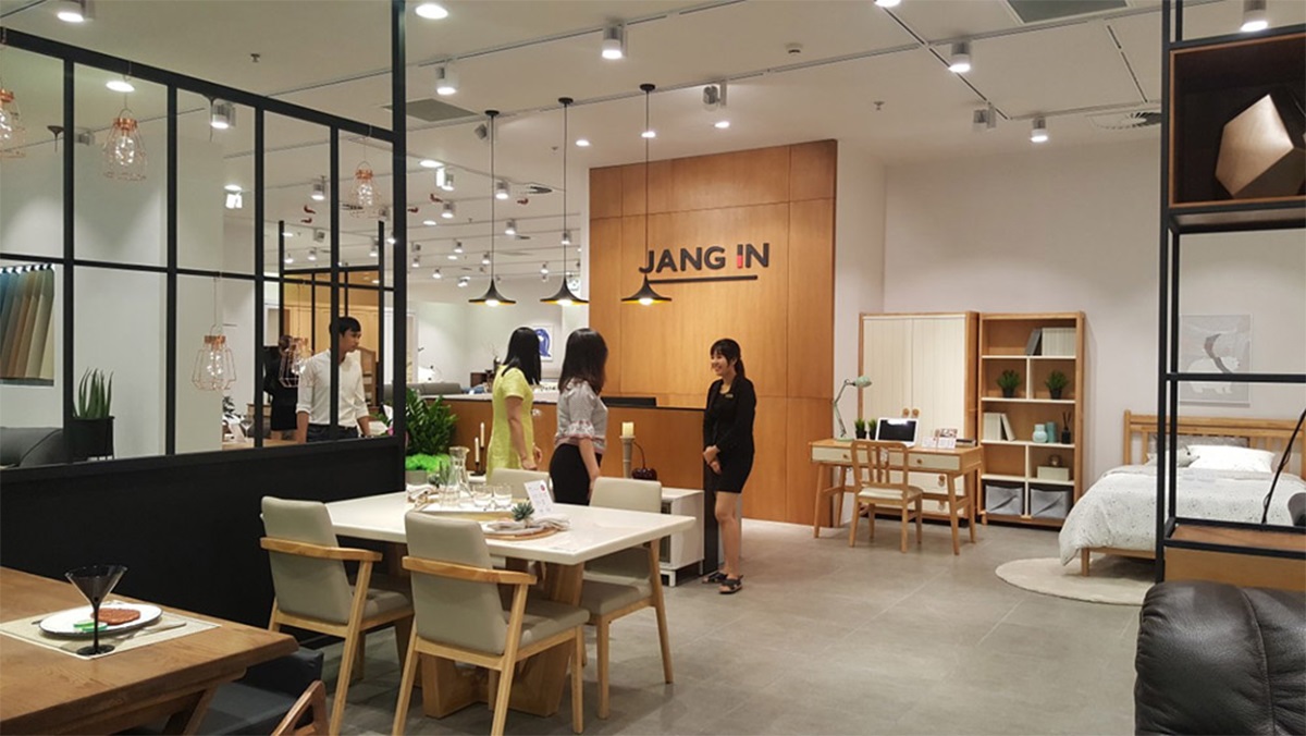 Showroom nội thất Jangin