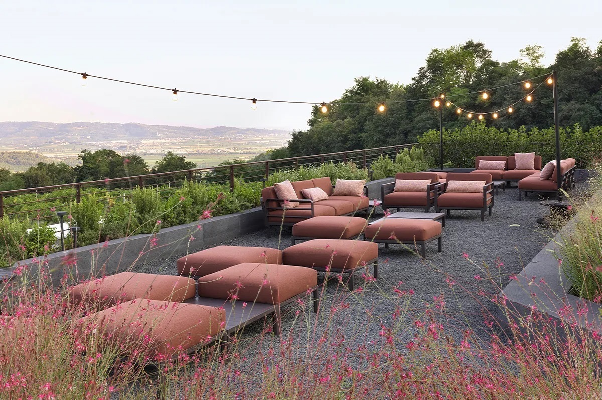 Sofa cafe ngoài trời nhập khẩu