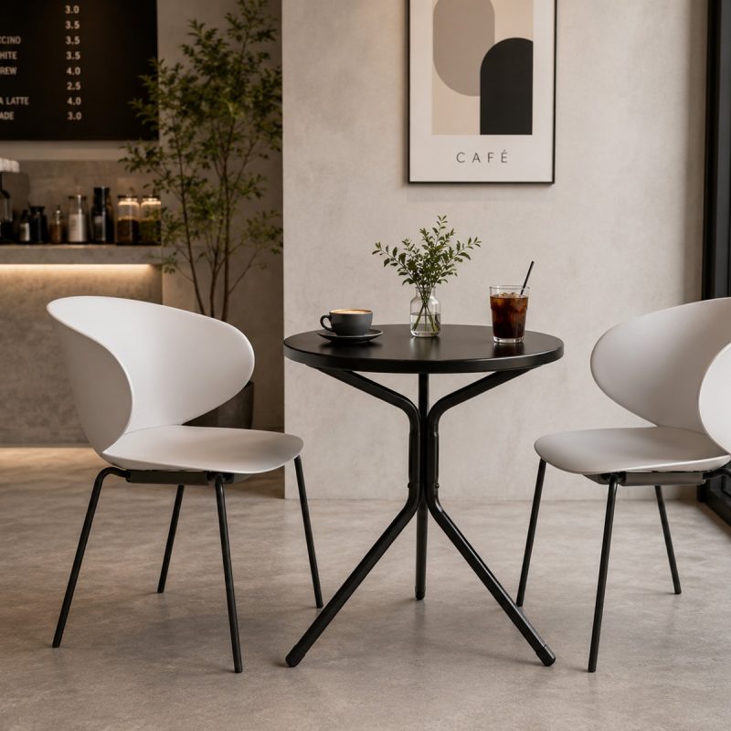 Bàn cafe hiện đại nhỏ gọn