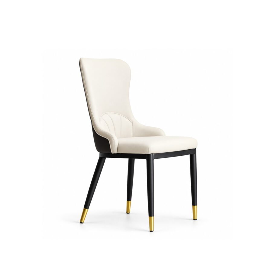 Ghế Ăn Nệm Da Chân Sắt MD-WC4347