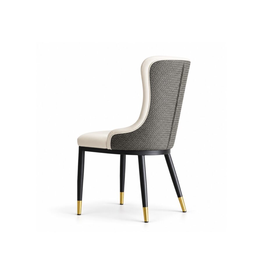 Ghế Ăn Nệm Da Chân Sắt MD-WC4347