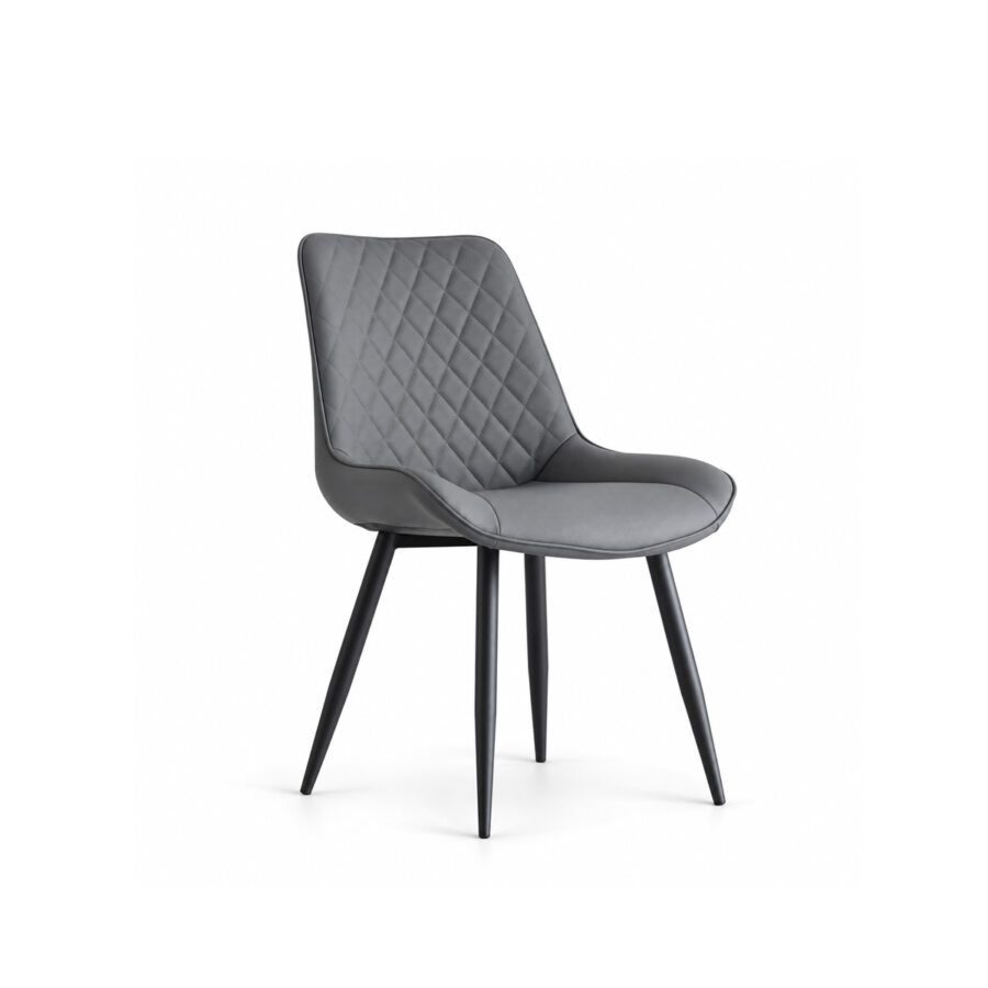 Ghế Ăn Nệm Da Chân Sắt MD-WC4349